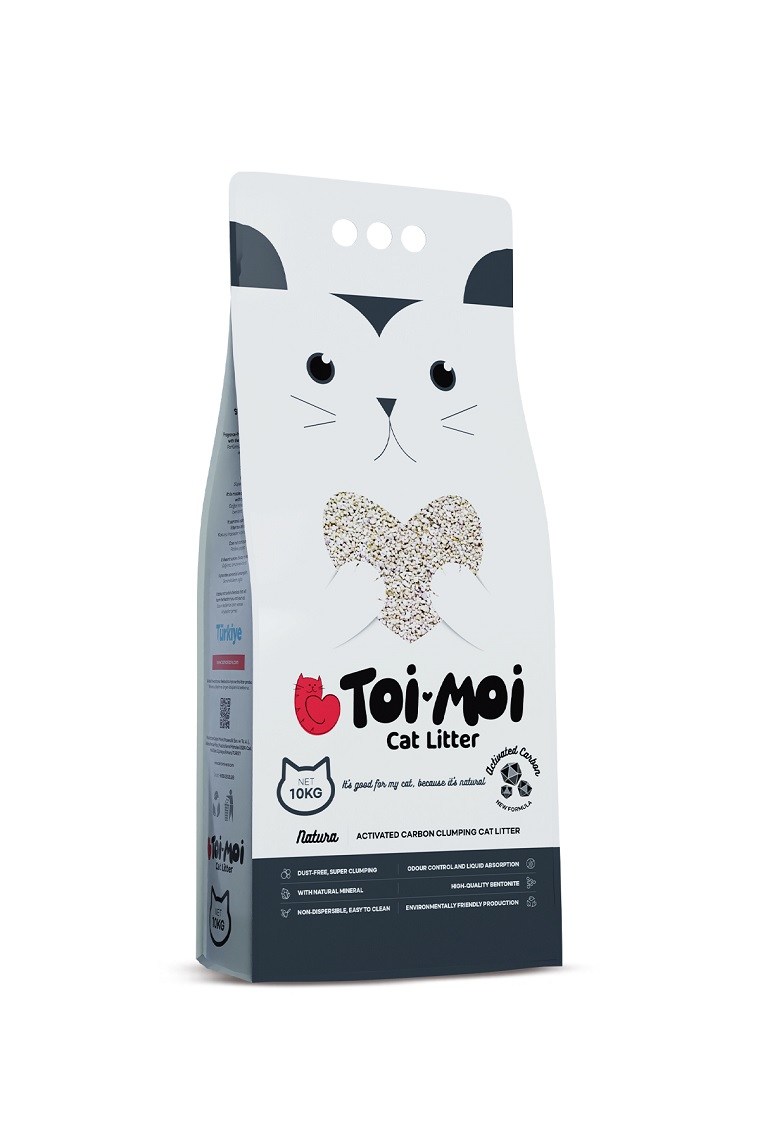 Toi Moi Active Carbon Sodium Bentonite Cat Litter