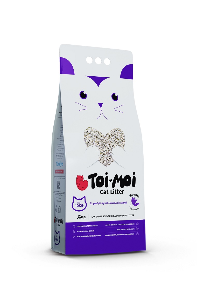 Toi Moi Lavender Sodium Bentonite Cat Litter